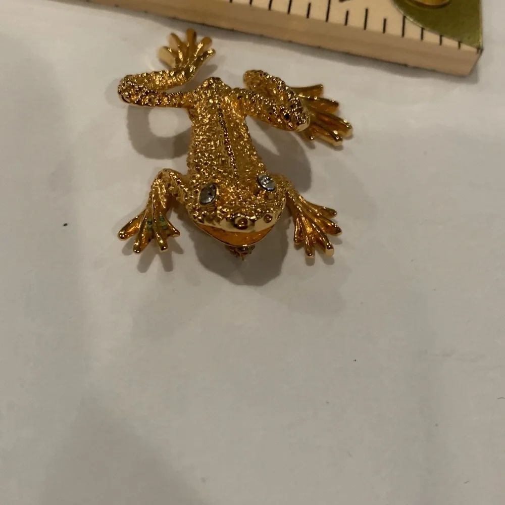Lapel Pin of a Frog - Picture 5 of 5